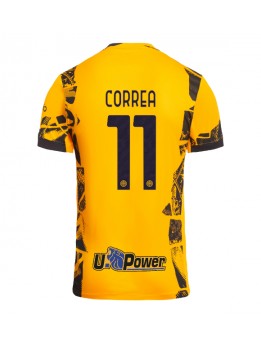 Inter Milan Joaquin Correa #11 Rezervni Dres 2024-25 Kratak Rukavima